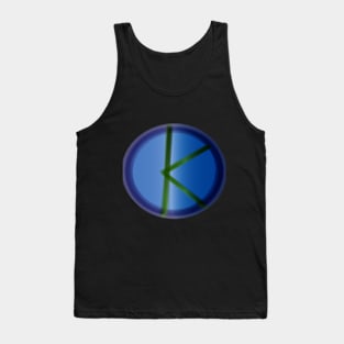 My Intial In A Circle Final Tank Top